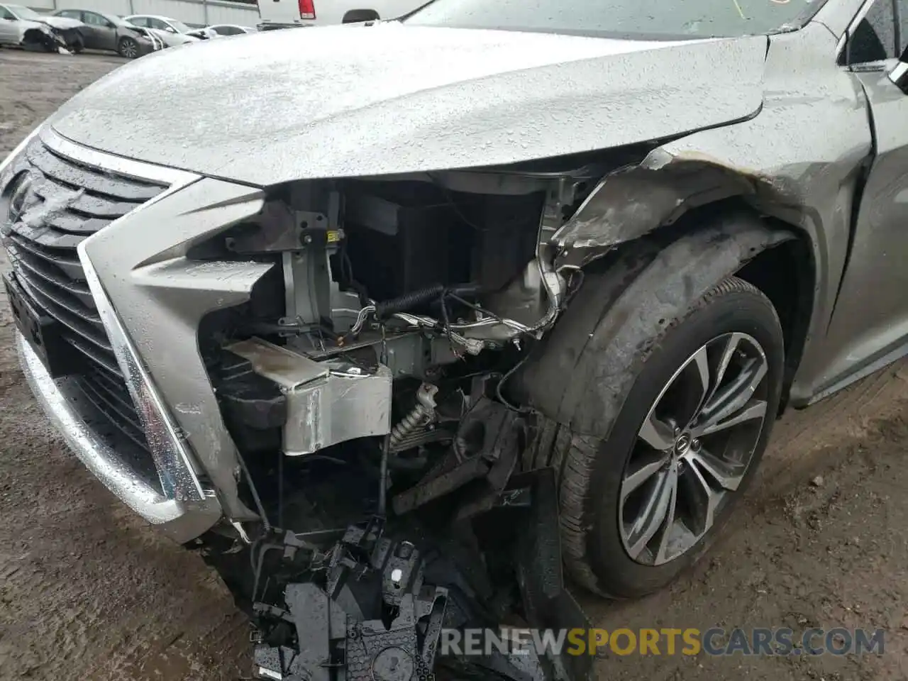 9 Photograph of a damaged car JTJBZMCA4K2039740 LEXUS RX350 2019