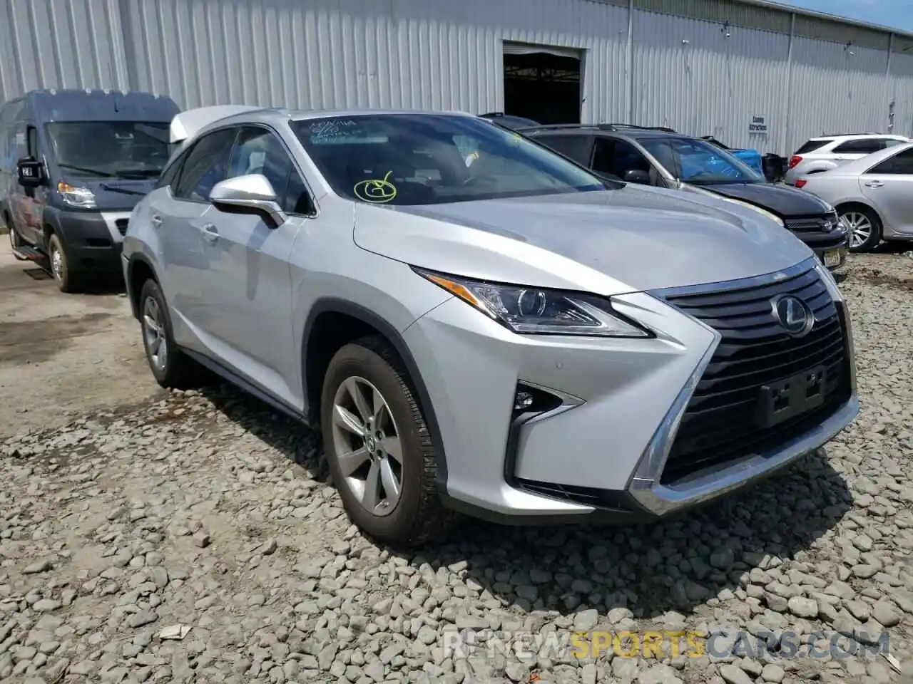 1 Photograph of a damaged car JTJBZMCA5K2039116 LEXUS RX350 2019