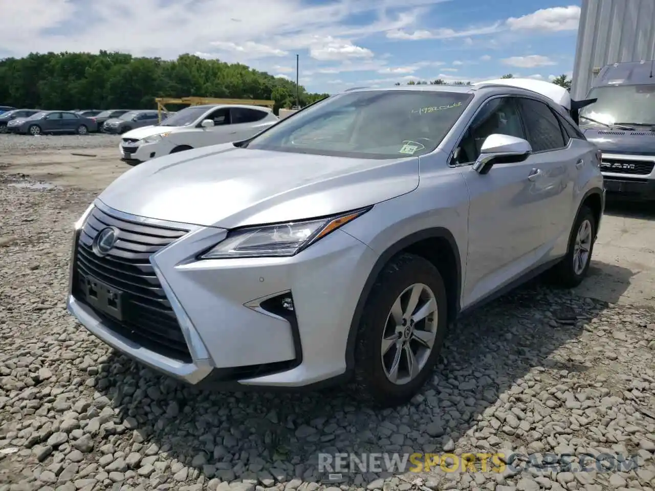 2 Photograph of a damaged car JTJBZMCA5K2039116 LEXUS RX350 2019