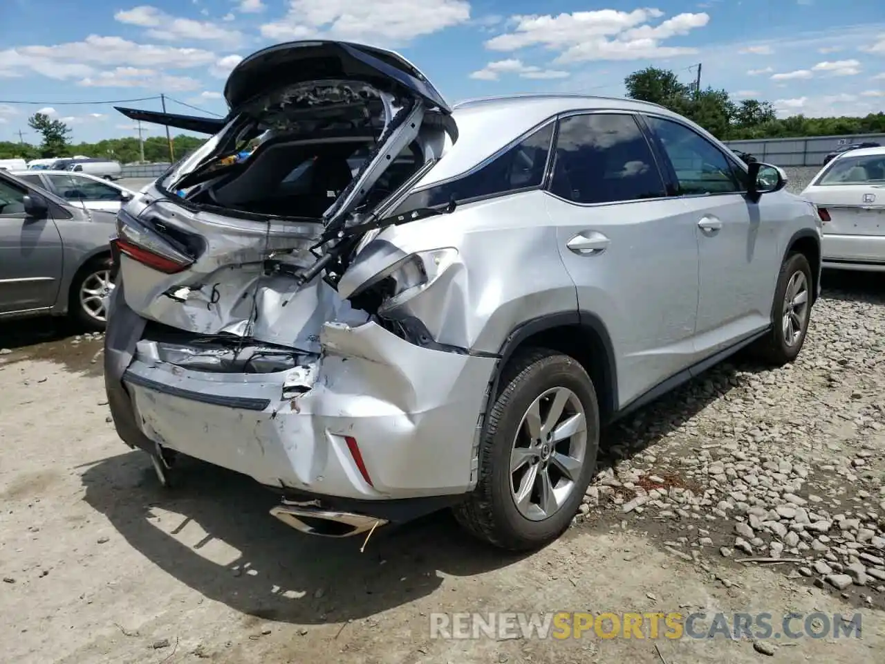 4 Photograph of a damaged car JTJBZMCA5K2039116 LEXUS RX350 2019