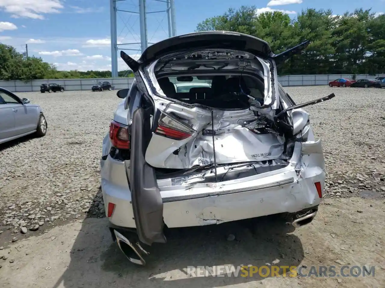 9 Photograph of a damaged car JTJBZMCA5K2039116 LEXUS RX350 2019