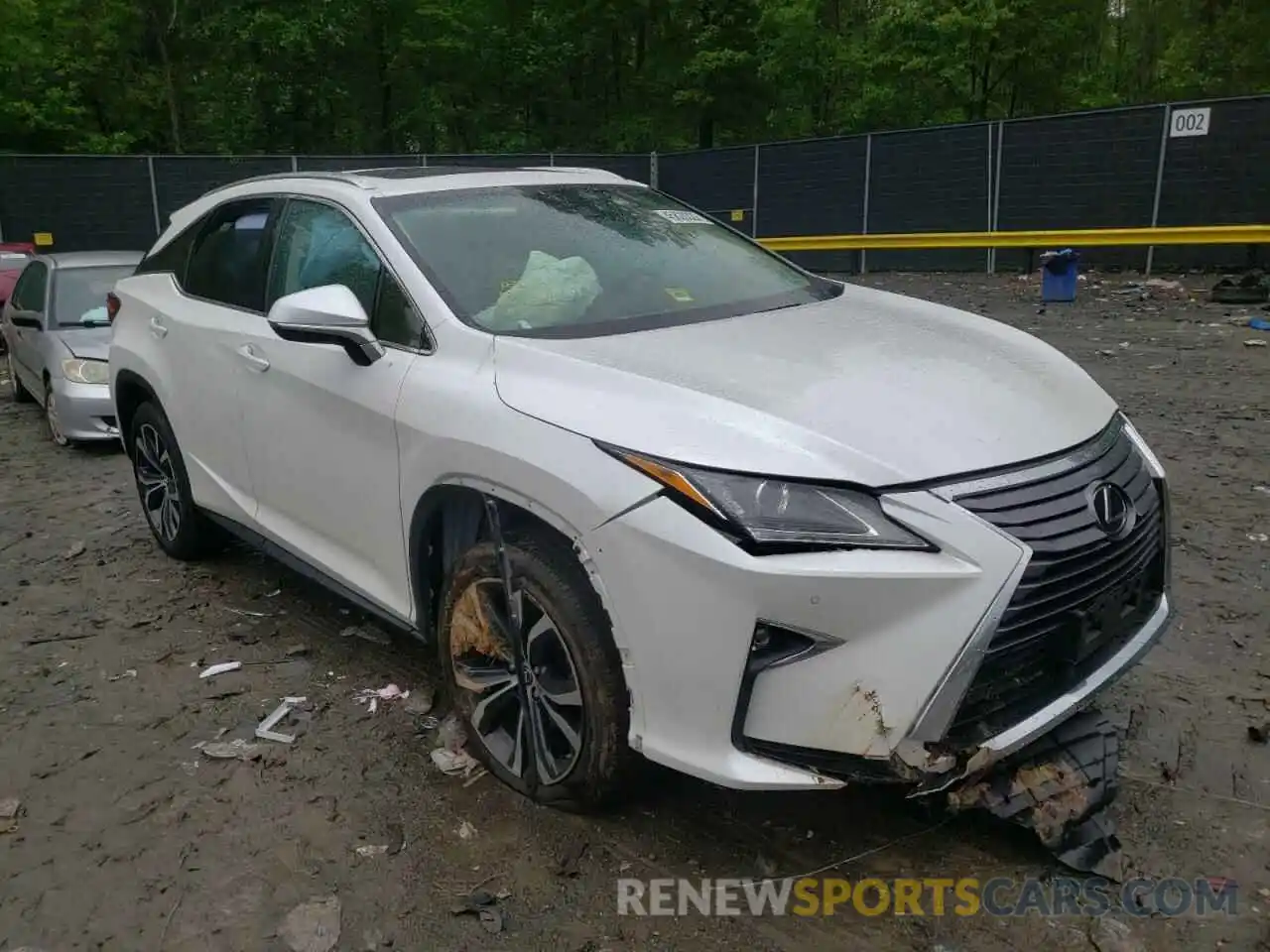 1 Photograph of a damaged car JTJBZMCA5K2041416 LEXUS RX350 2019