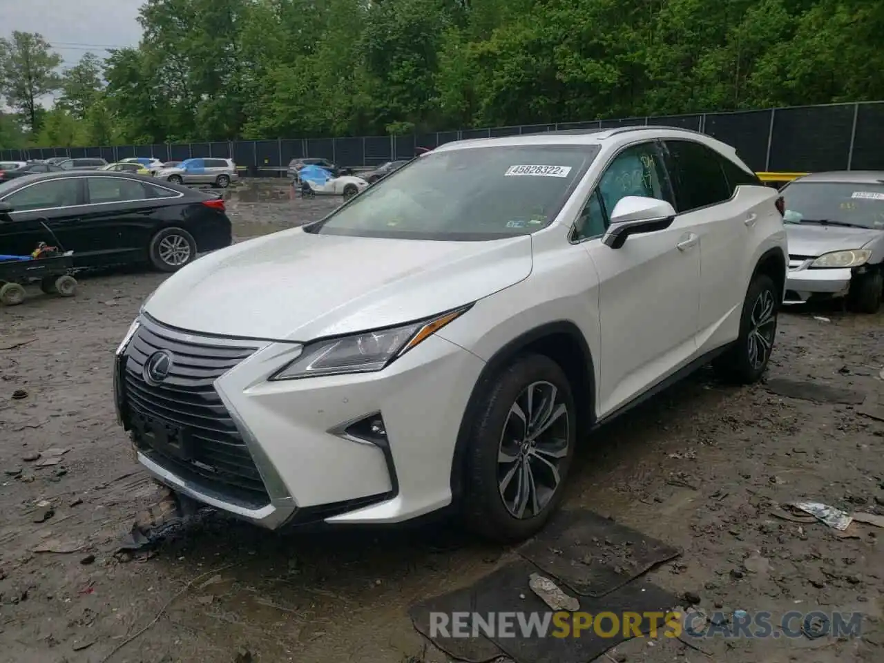 2 Photograph of a damaged car JTJBZMCA5K2041416 LEXUS RX350 2019