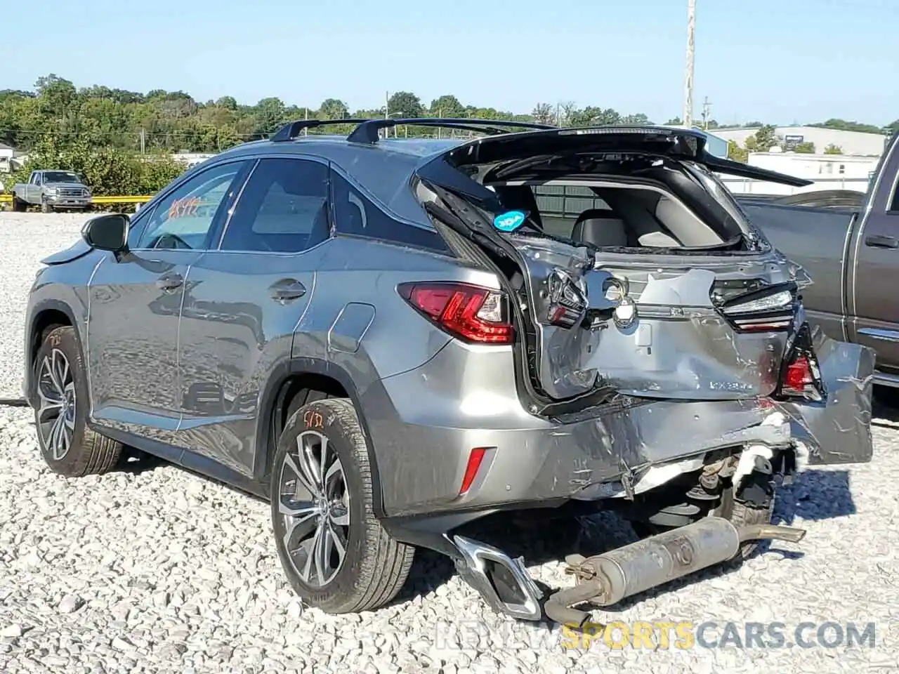 3 Photograph of a damaged car JTJBZMCA7K2039246 LEXUS RX350 2019