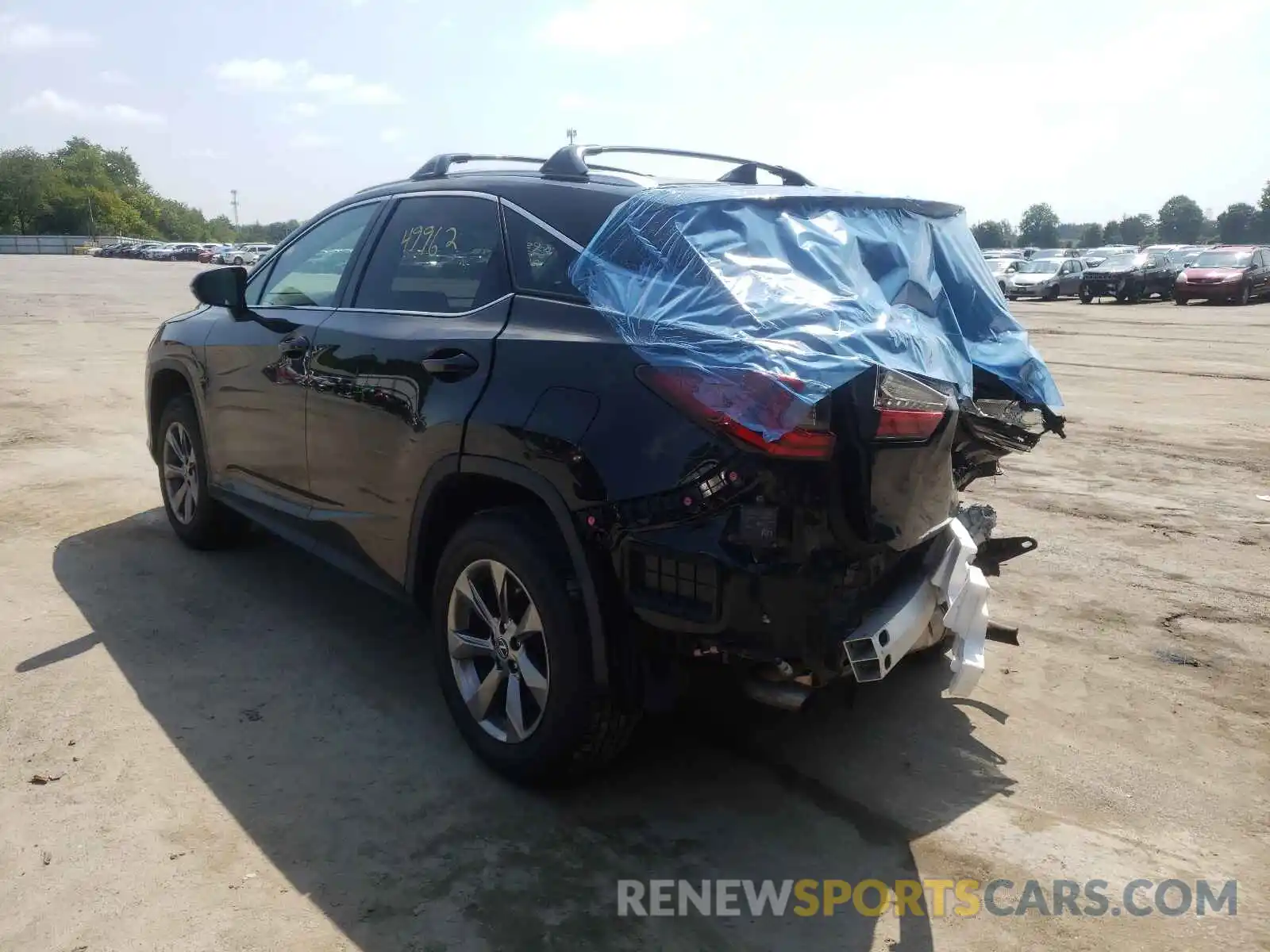 3 Photograph of a damaged car JTJBZMCA7K2040252 LEXUS RX350 2019