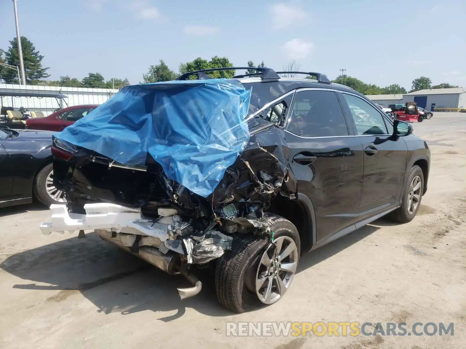 4 Photograph of a damaged car JTJBZMCA7K2040252 LEXUS RX350 2019