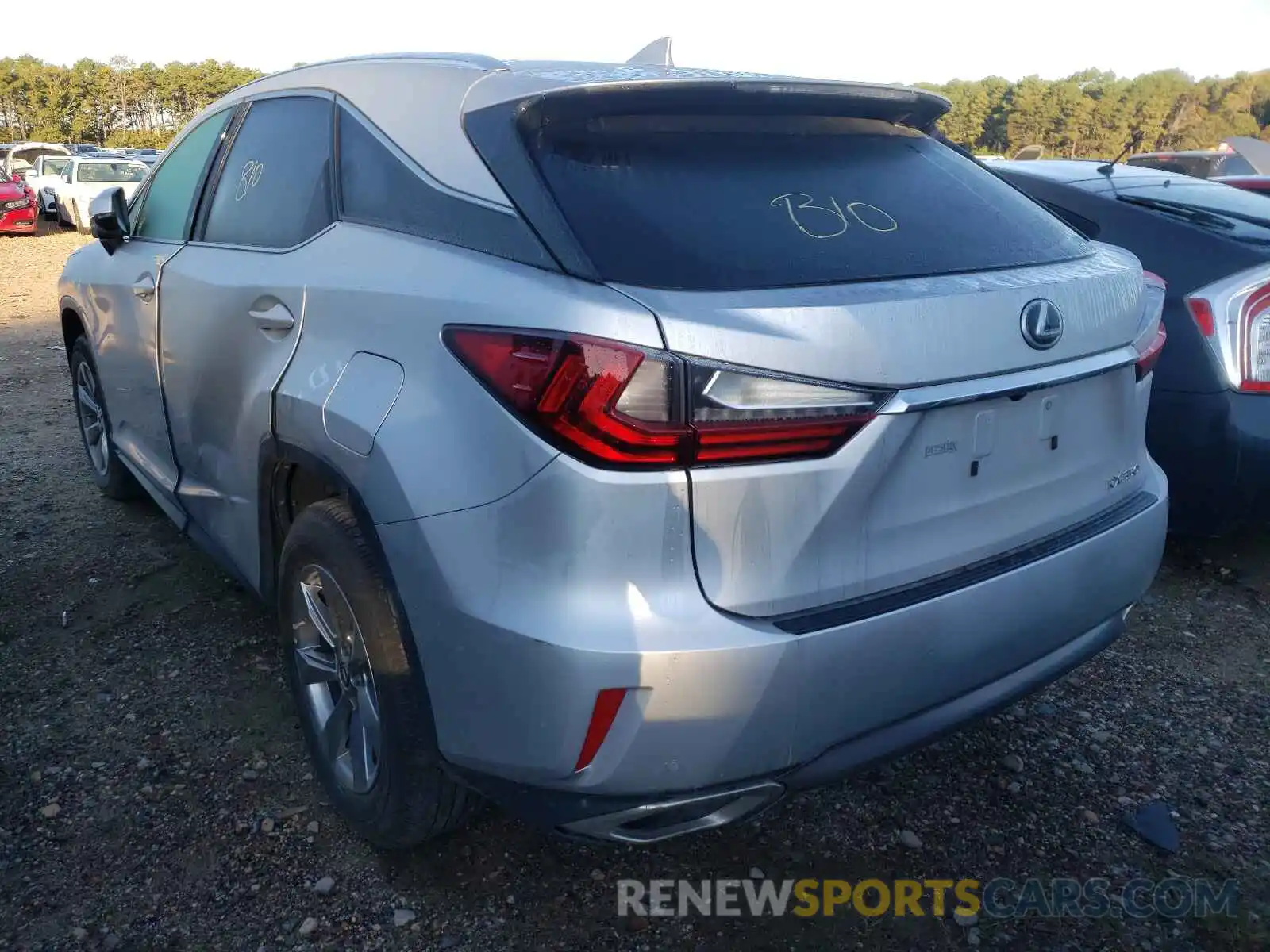 3 Photograph of a damaged car JTJBZMCA9K2039801 LEXUS RX350 2019