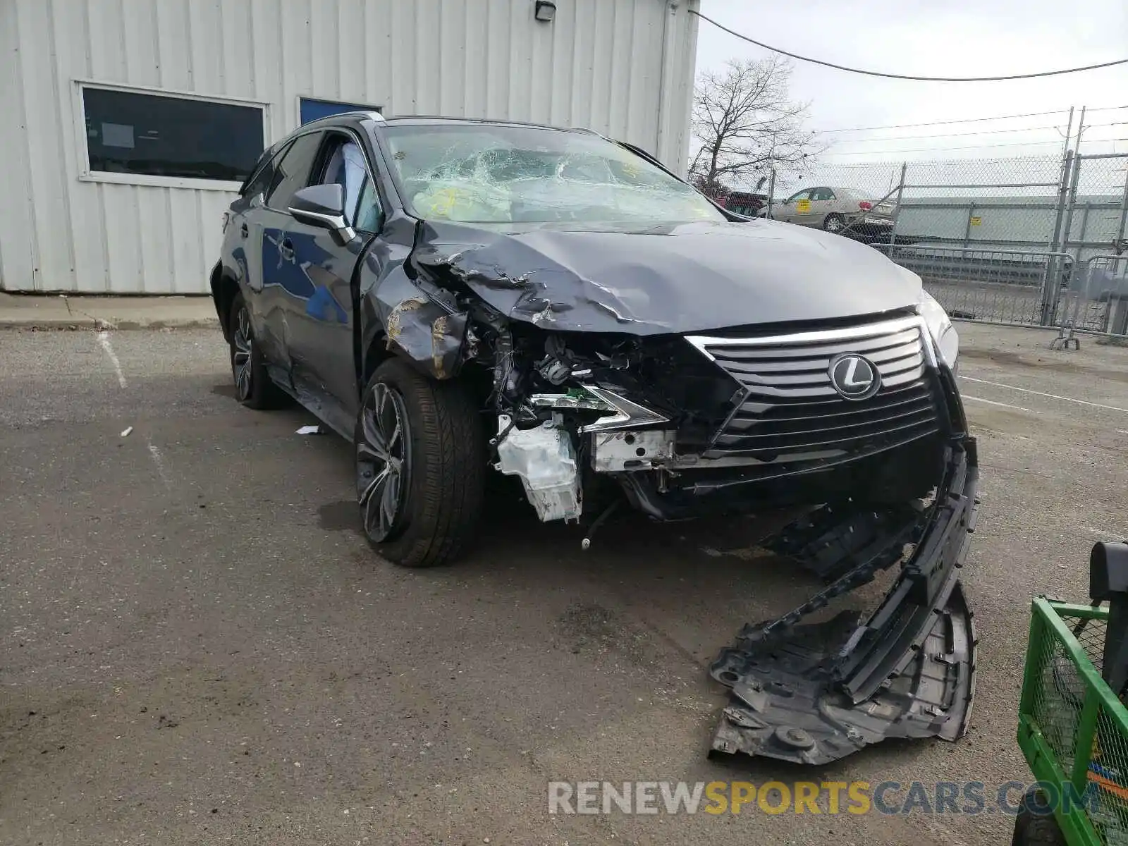 1 Photograph of a damaged car JTJDZKCA0K2018655 LEXUS RX350 2019