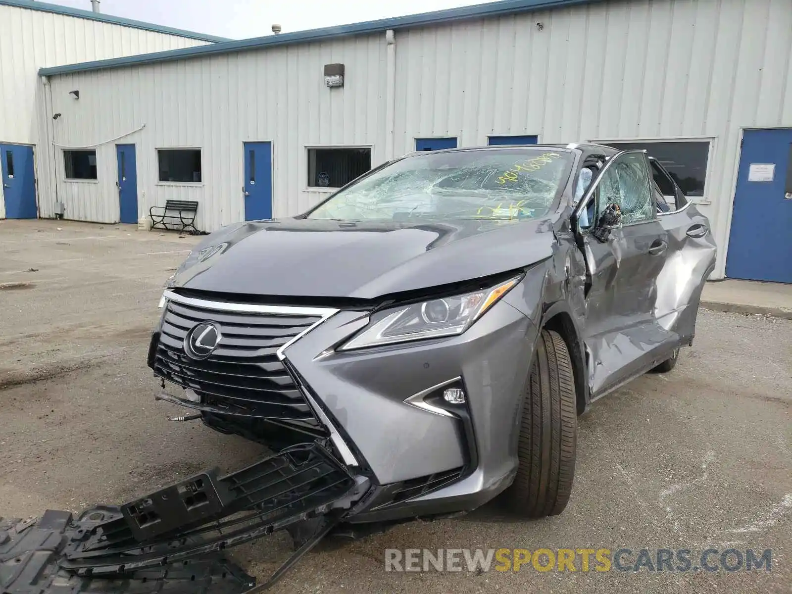 2 Photograph of a damaged car JTJDZKCA0K2018655 LEXUS RX350 2019