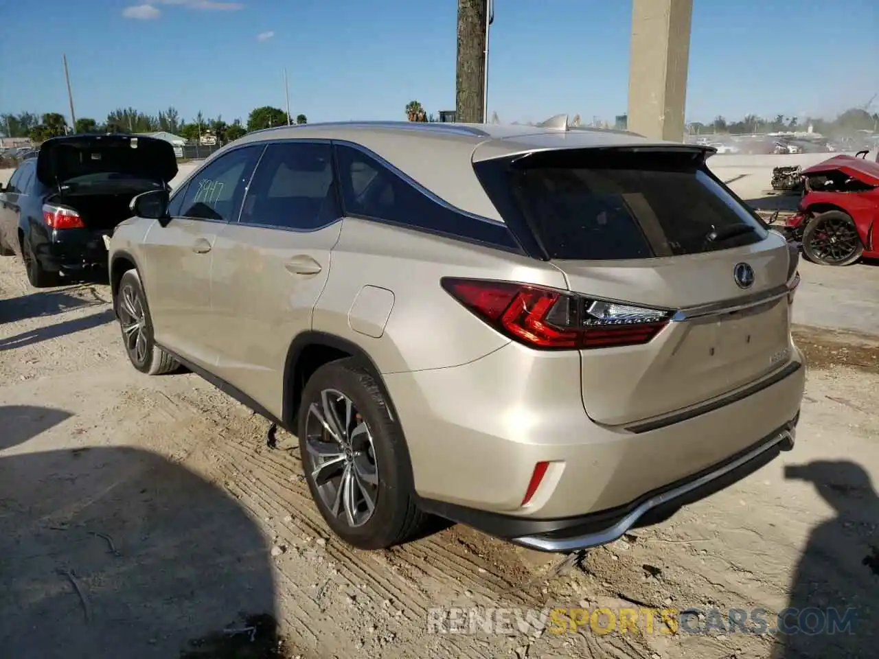 3 Photograph of a damaged car JTJDZKCA1K2017238 LEXUS RX350 2019