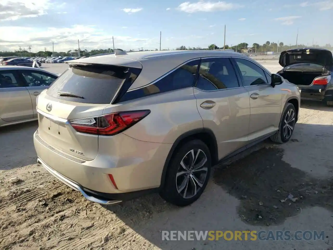 4 Photograph of a damaged car JTJDZKCA1K2017238 LEXUS RX350 2019