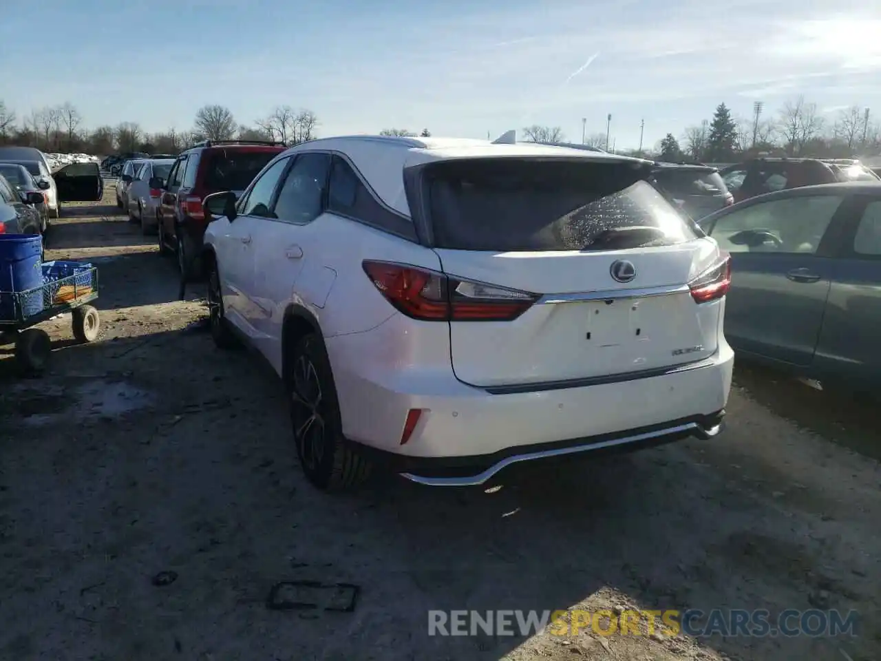 3 Photograph of a damaged car JTJDZKCA1K2019863 LEXUS RX350 2019