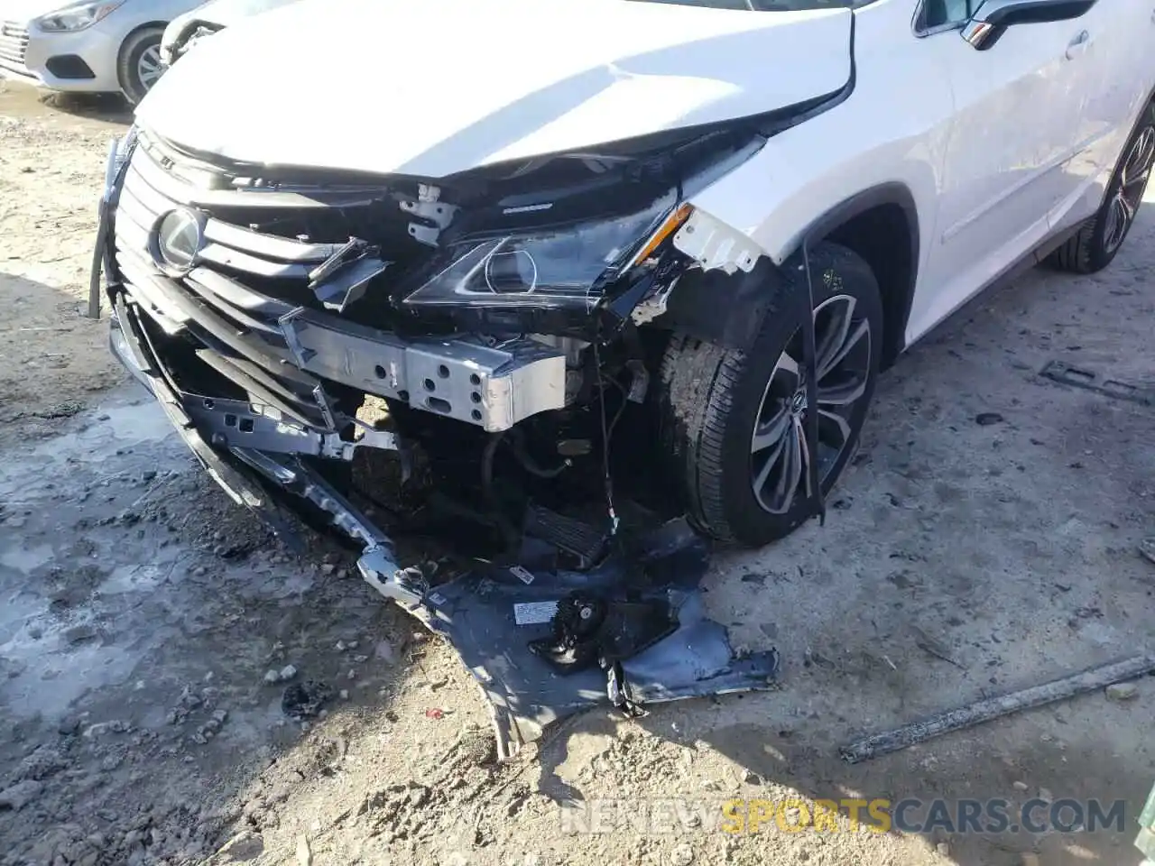 9 Photograph of a damaged car JTJDZKCA1K2019863 LEXUS RX350 2019