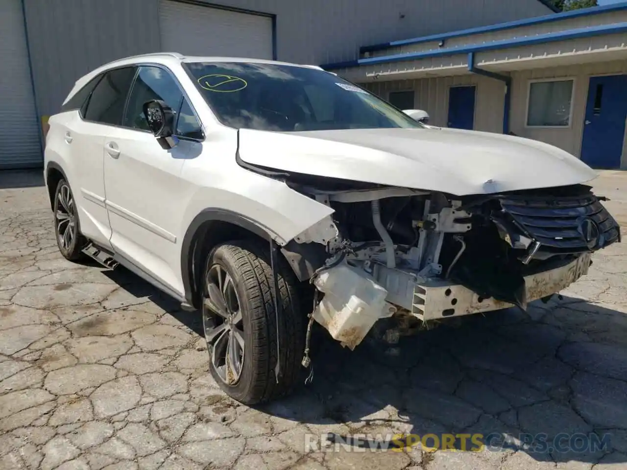 1 Photograph of a damaged car JTJDZKCA2K2015210 LEXUS RX350 2019