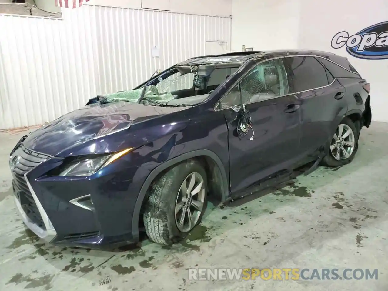 1 Photograph of a damaged car JTJDZKCA2K2015224 LEXUS RX350 2019