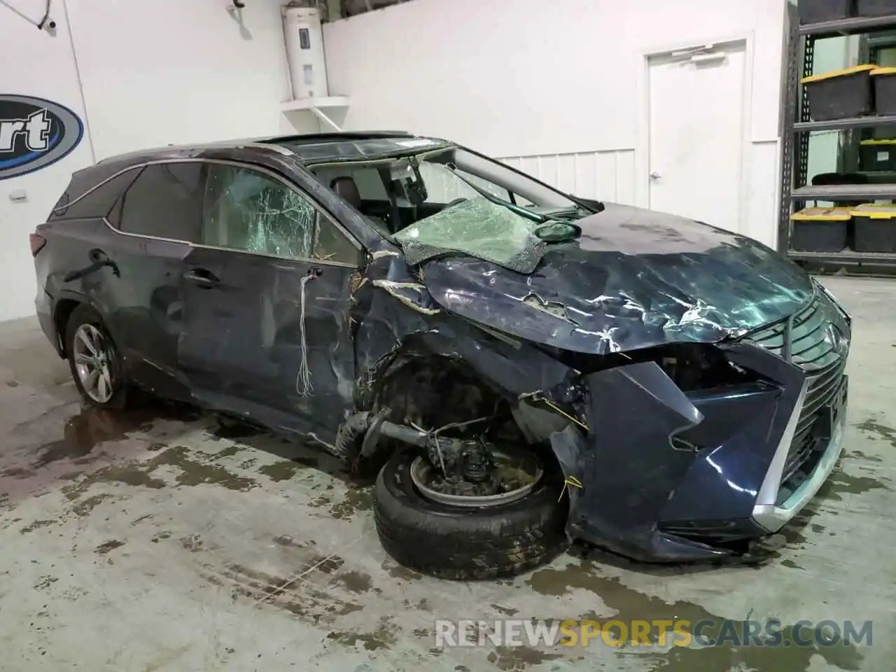 4 Photograph of a damaged car JTJDZKCA2K2015224 LEXUS RX350 2019