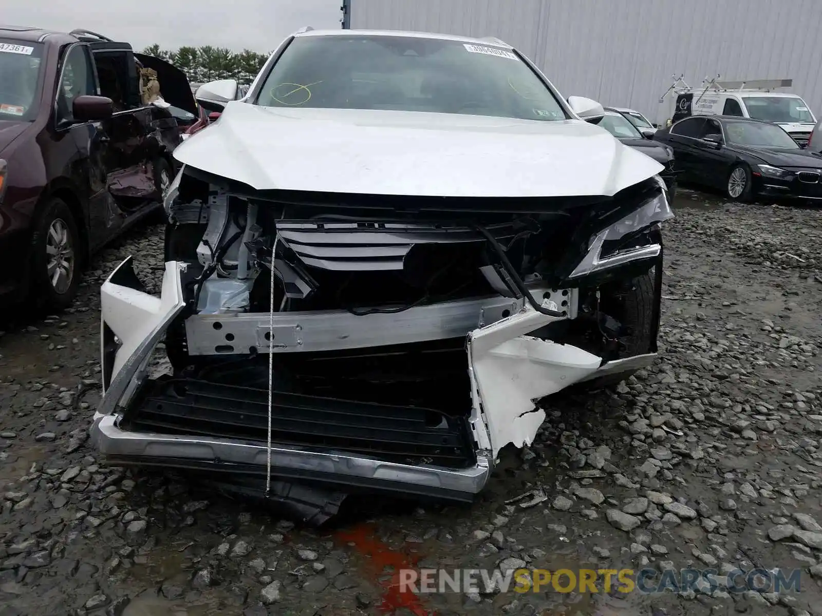 9 Photograph of a damaged car JTJDZKCA3K2015149 LEXUS RX350 2019