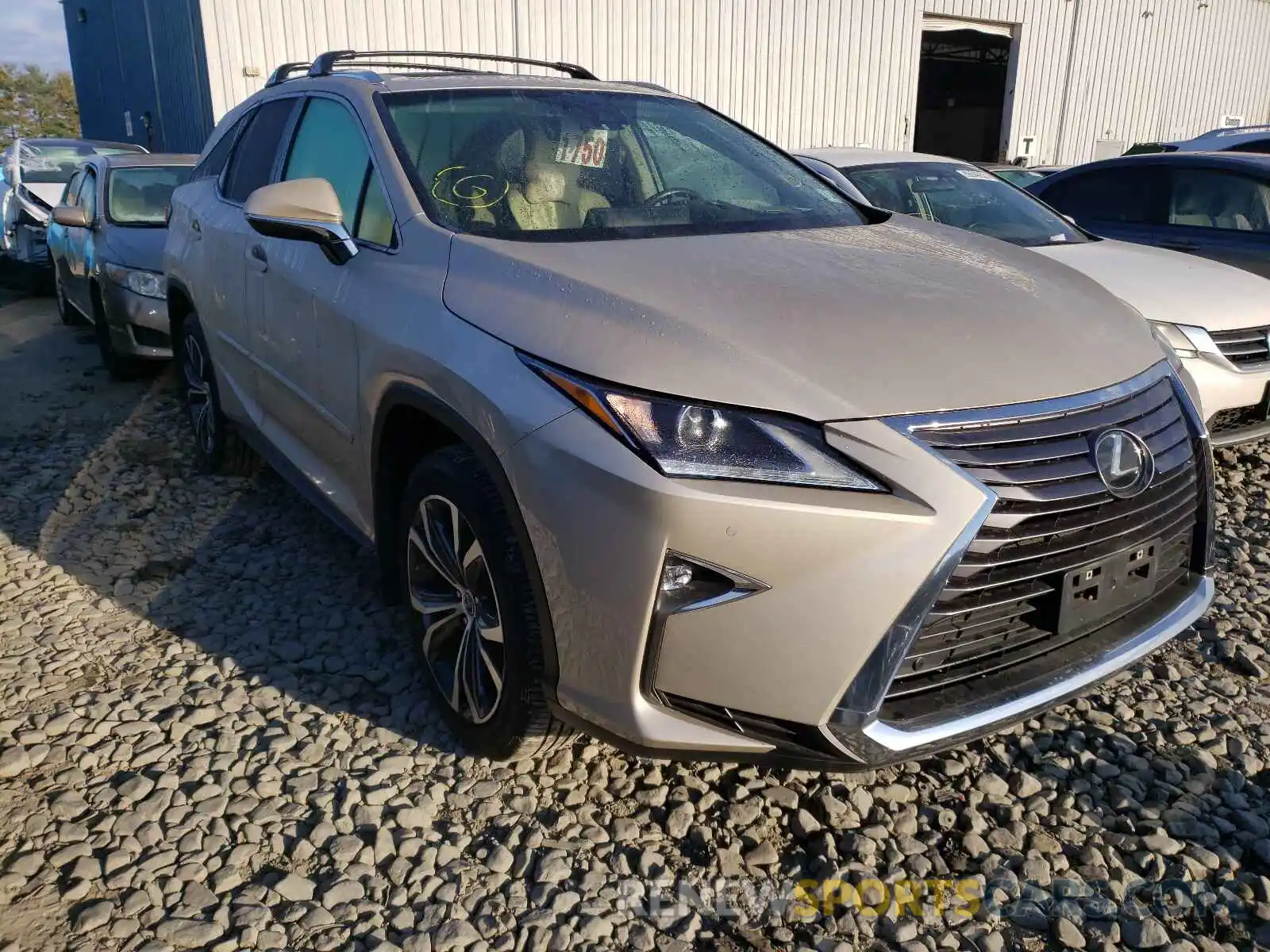 1 Photograph of a damaged car JTJDZKCA3K2015331 LEXUS RX350 2019