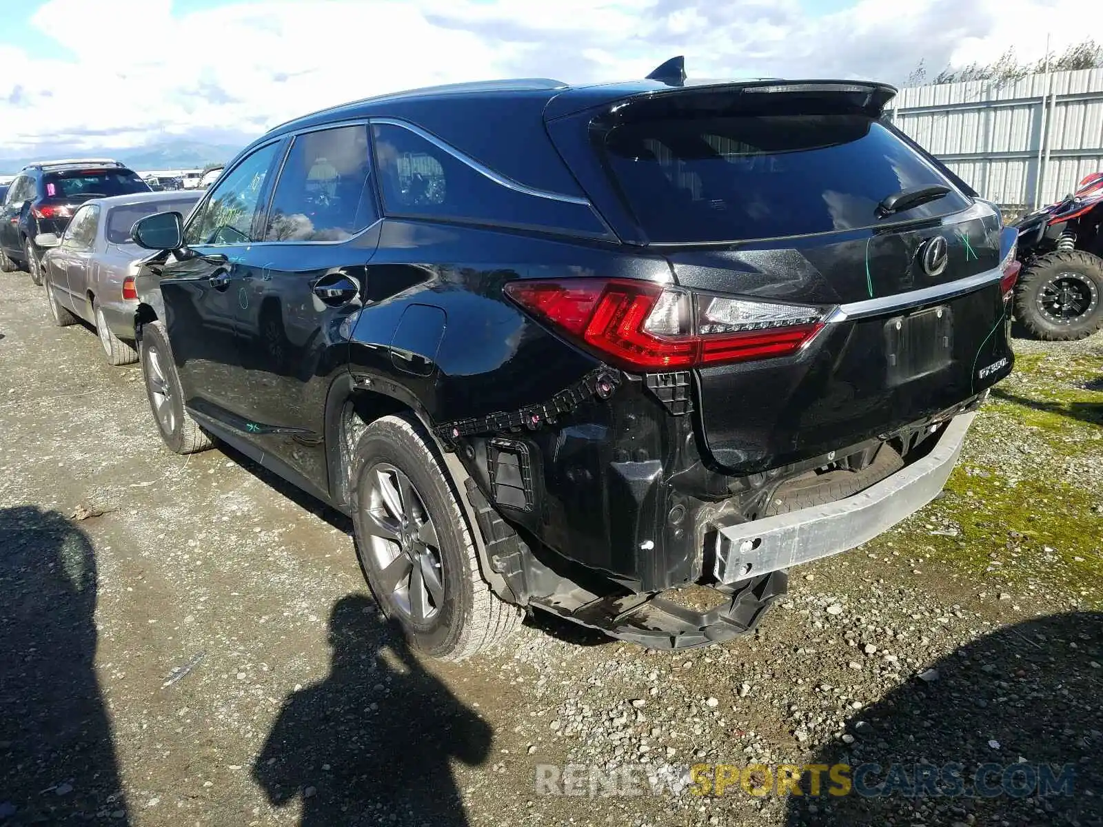 3 Photograph of a damaged car JTJDZKCA4K2016424 LEXUS RX350 2019