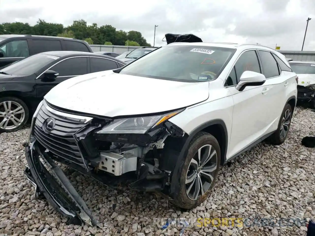 2 Photograph of a damaged car JTJDZKCA5K2020174 LEXUS RX350 2019