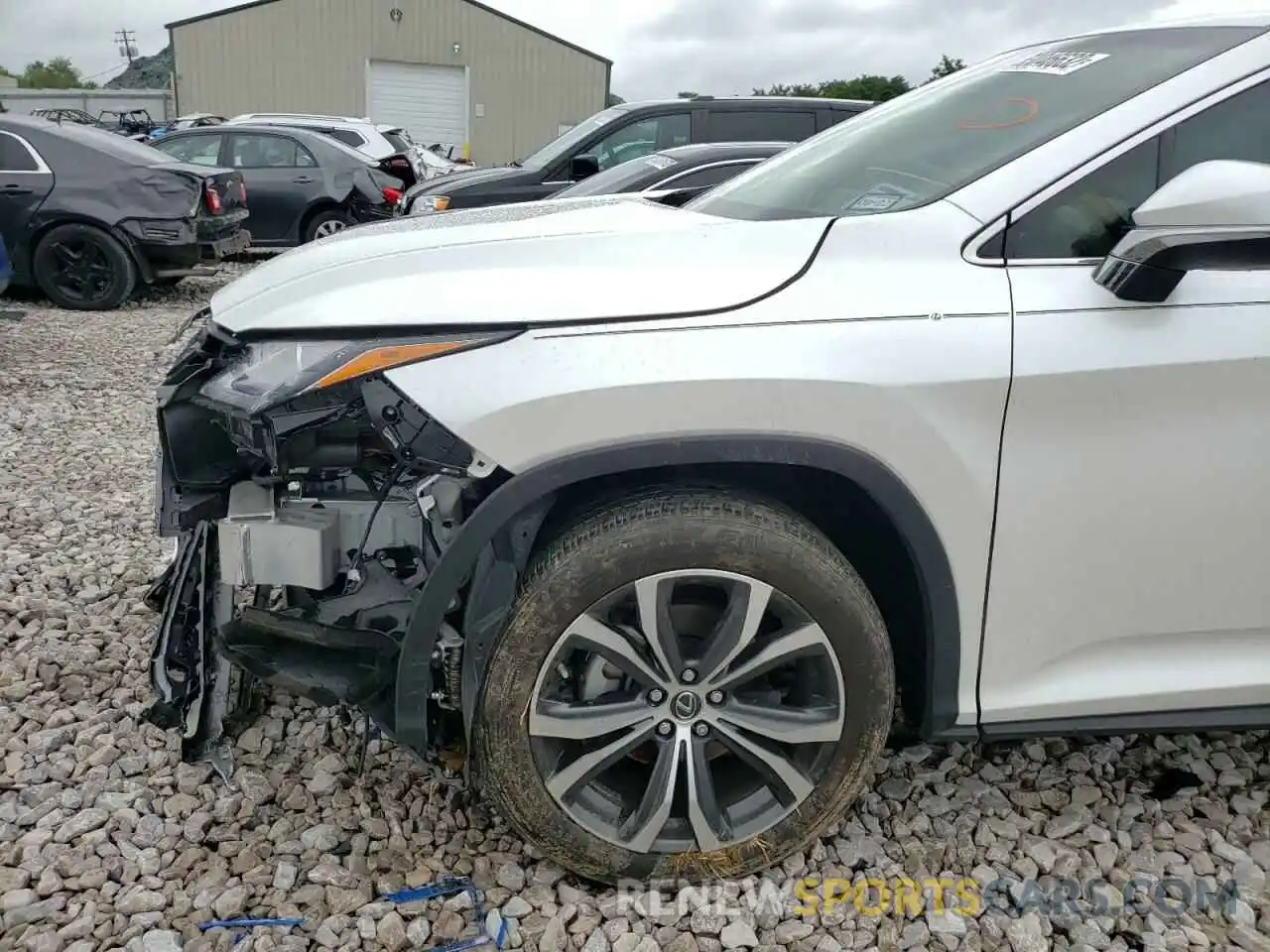 9 Photograph of a damaged car JTJDZKCA5K2020174 LEXUS RX350 2019