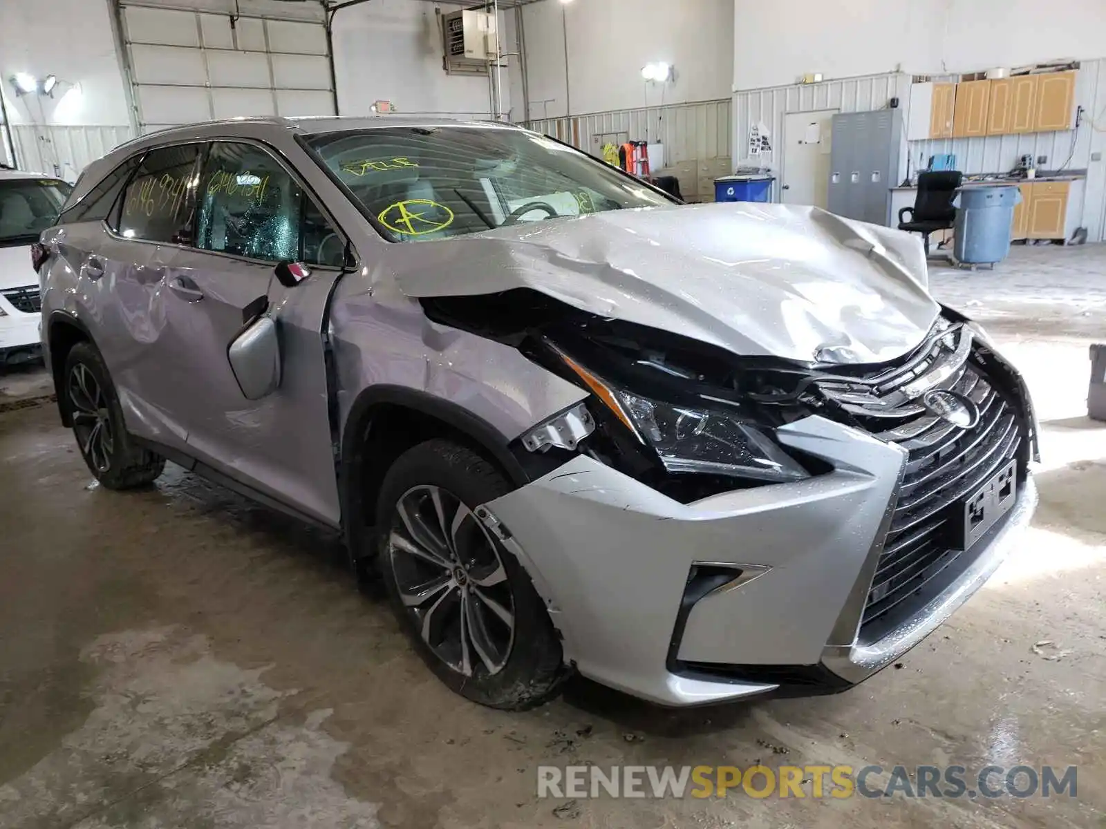 1 Photograph of a damaged car JTJDZKCA6K2015677 LEXUS RX350 2019