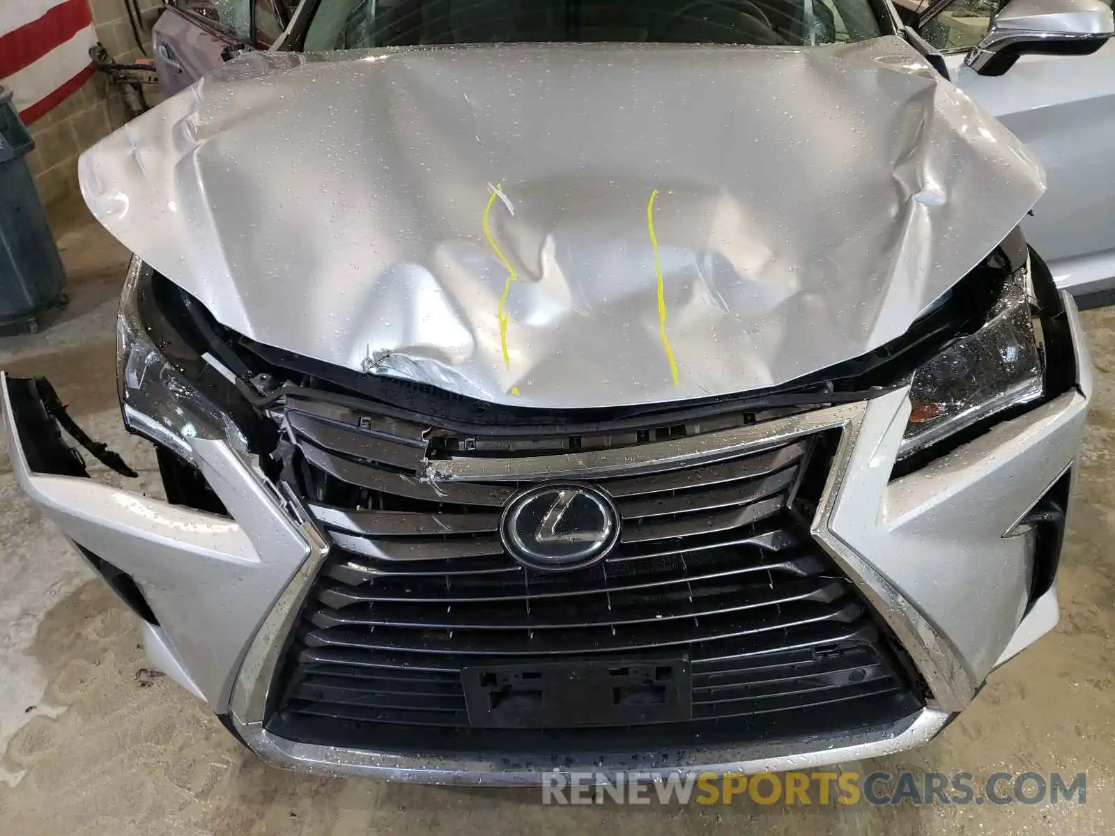 7 Photograph of a damaged car JTJDZKCA6K2015677 LEXUS RX350 2019