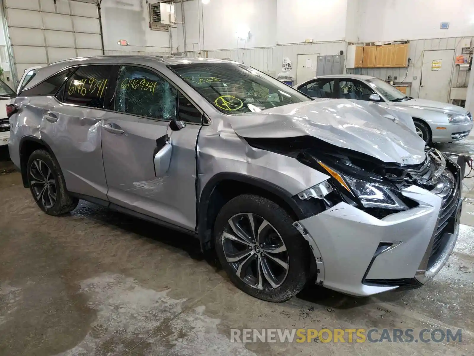 9 Photograph of a damaged car JTJDZKCA6K2015677 LEXUS RX350 2019