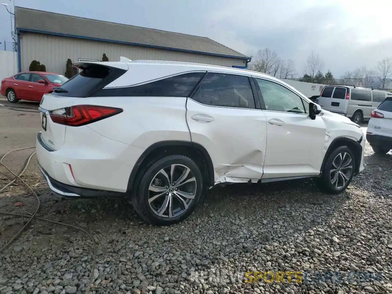 3 Photograph of a damaged car JTJDZKCA6K2017025 LEXUS RX350 2019