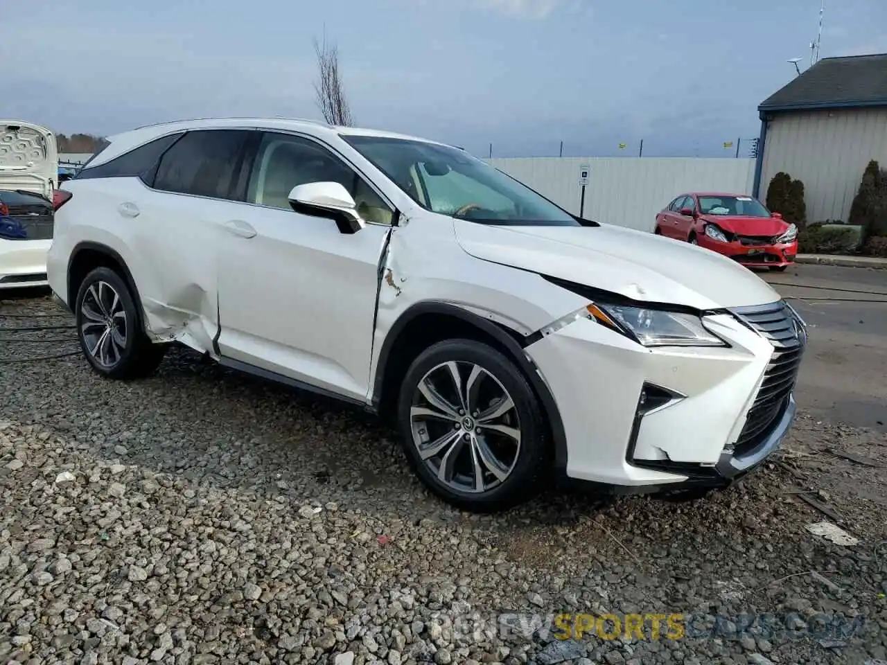 4 Photograph of a damaged car JTJDZKCA6K2017025 LEXUS RX350 2019