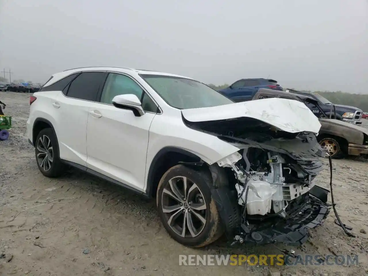 1 Photograph of a damaged car JTJDZKCA7K2017180 LEXUS RX350 2019