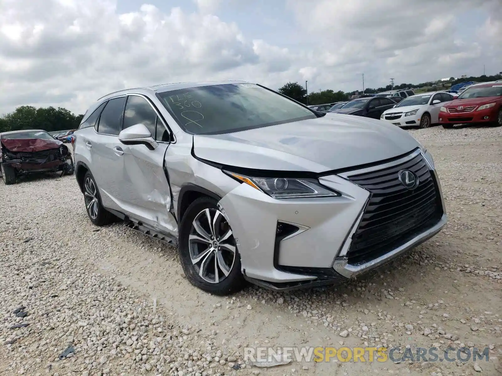 1 Photograph of a damaged car JTJDZKCA7K2017227 LEXUS RX350 2019