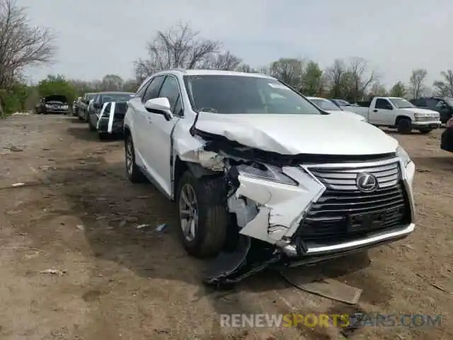 1 Photograph of a damaged car JTJDZKCA7K2019673 LEXUS RX350 2019