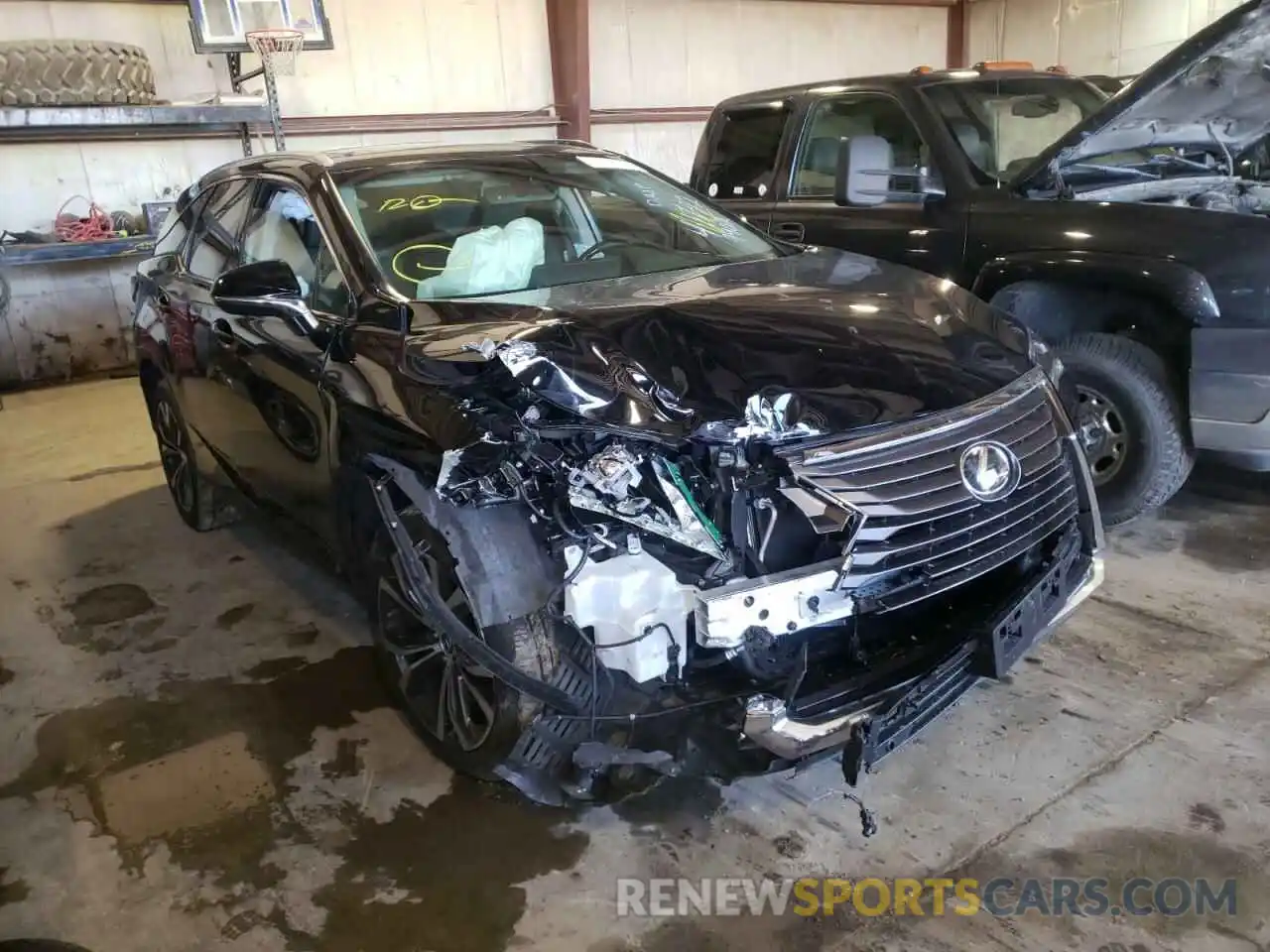 1 Photograph of a damaged car JTJDZKCA7K2019902 LEXUS RX350 2019