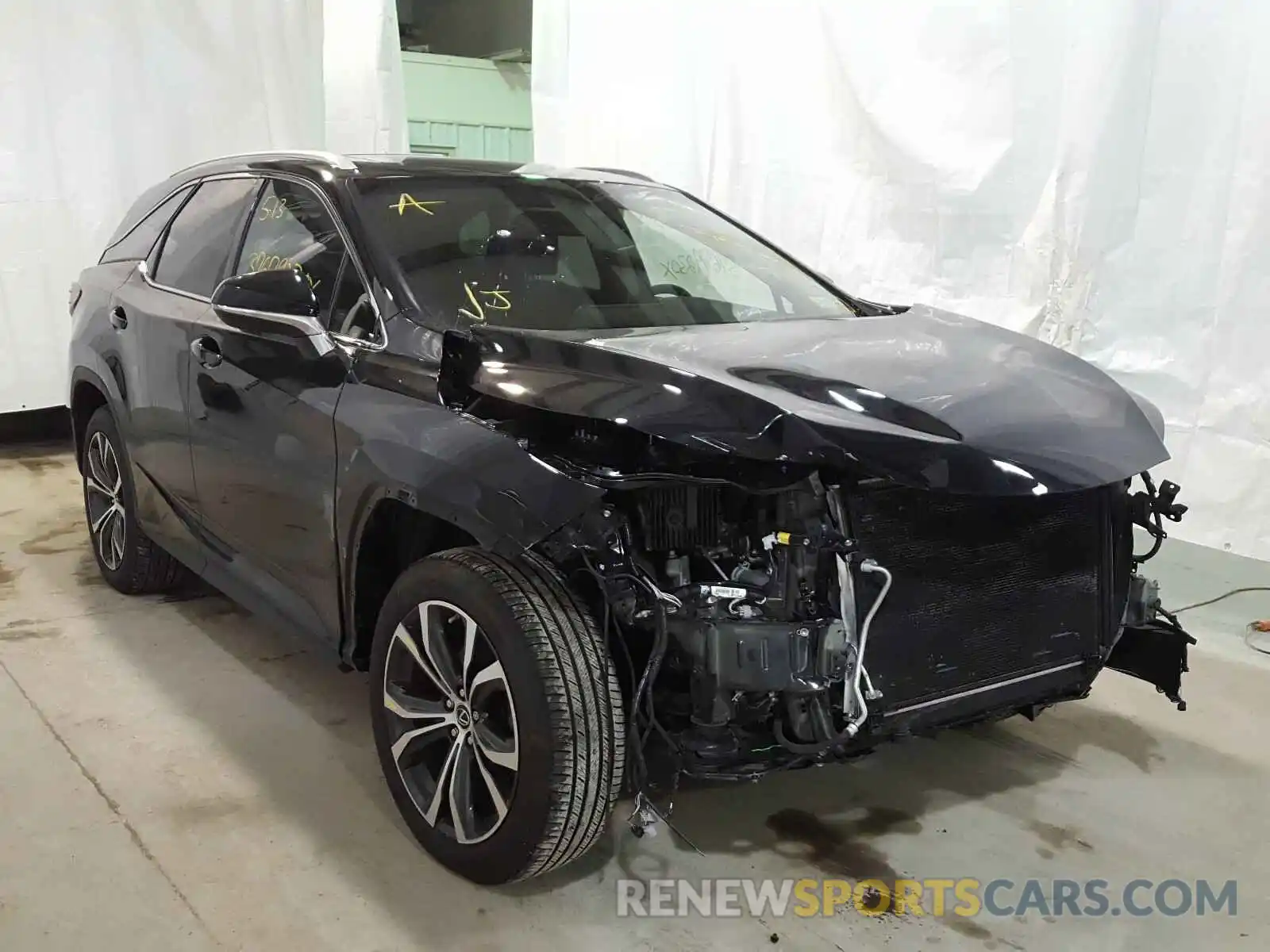 1 Photograph of a damaged car JTJDZKCA8K2015471 LEXUS RX350 2019