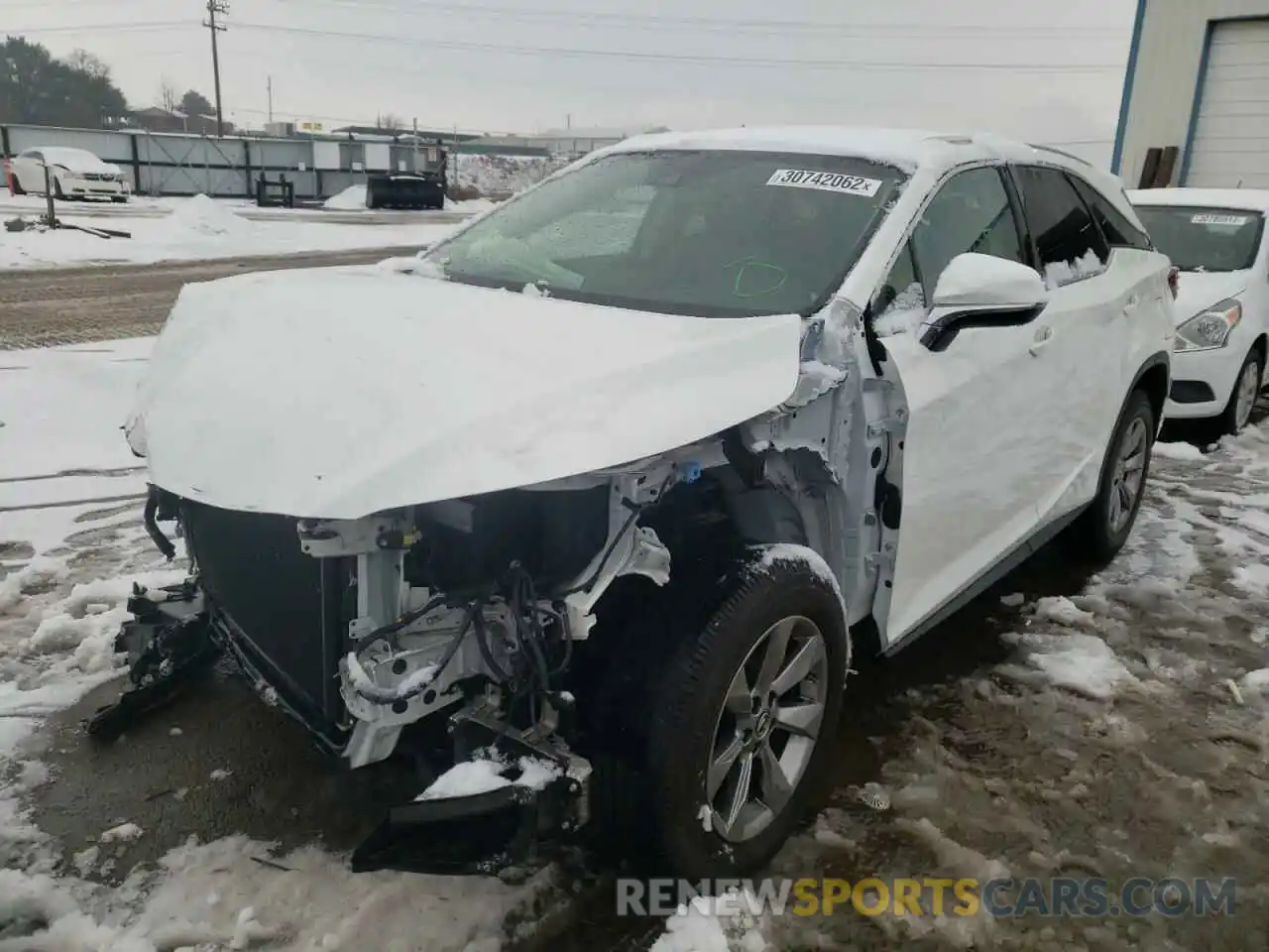 2 Photograph of a damaged car JTJDZKCA9K2016922 LEXUS RX350 2019