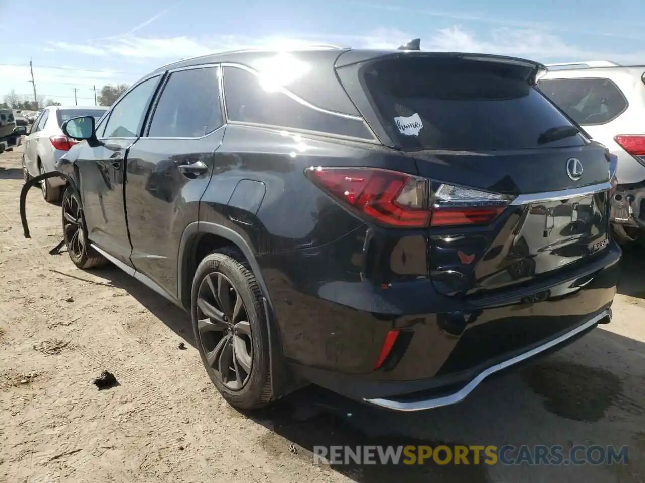 3 Photograph of a damaged car JTJDZKCAXK2018193 LEXUS RX350 2019