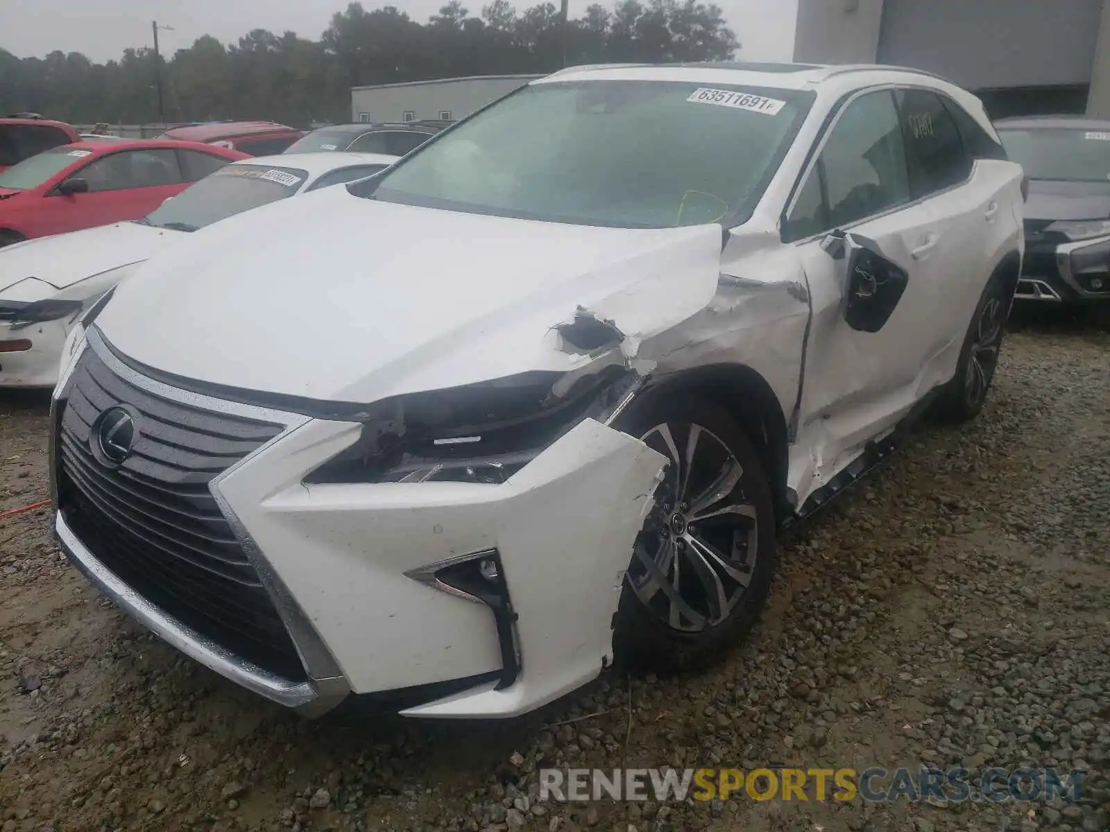 2 Photograph of a damaged car JTJGZKCA0K2011282 LEXUS RX350 2019