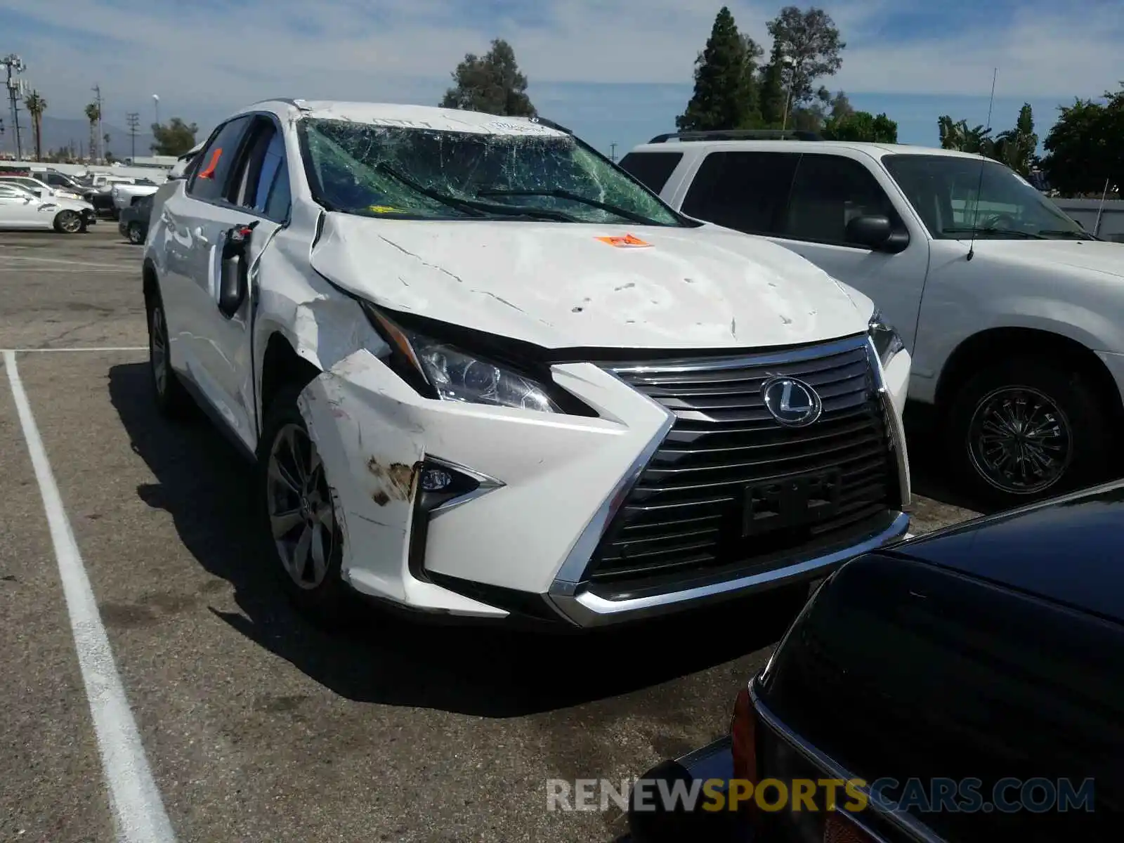 1 Photograph of a damaged car JTJGZKCA0K2013226 LEXUS RX350 2019