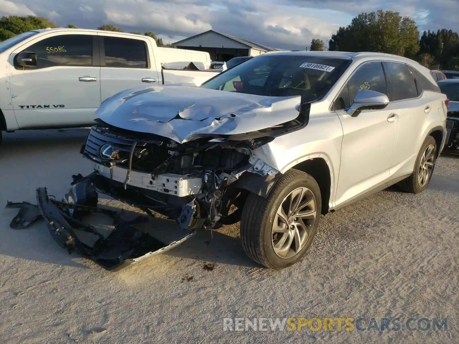 2 Photograph of a damaged car JTJGZKCA2K2012532 LEXUS RX350 2019