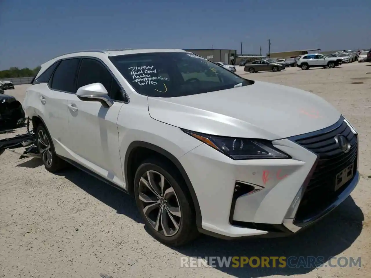 1 Photograph of a damaged car JTJGZKCA3K2010708 LEXUS RX350 2019