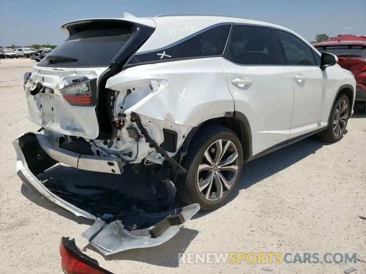 4 Photograph of a damaged car JTJGZKCA3K2010708 LEXUS RX350 2019