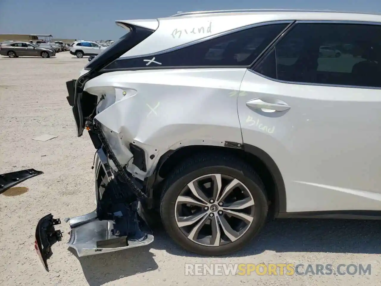 9 Photograph of a damaged car JTJGZKCA3K2010708 LEXUS RX350 2019