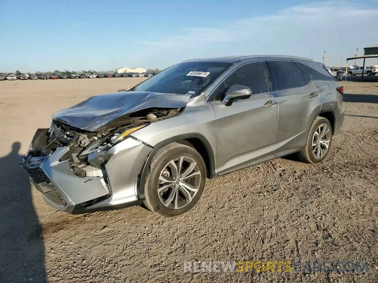 1 Photograph of a damaged car JTJGZKCA3K2011549 LEXUS RX350 2019