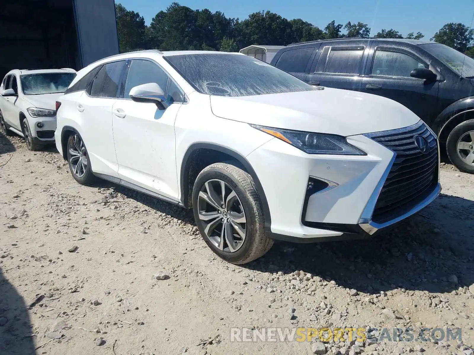 1 Photograph of a damaged car JTJGZKCA4K2010152 LEXUS RX350 2019