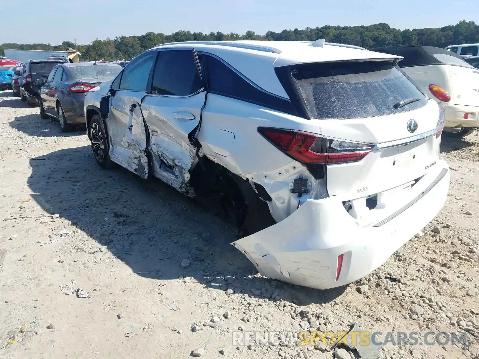 3 Photograph of a damaged car JTJGZKCA4K2010152 LEXUS RX350 2019