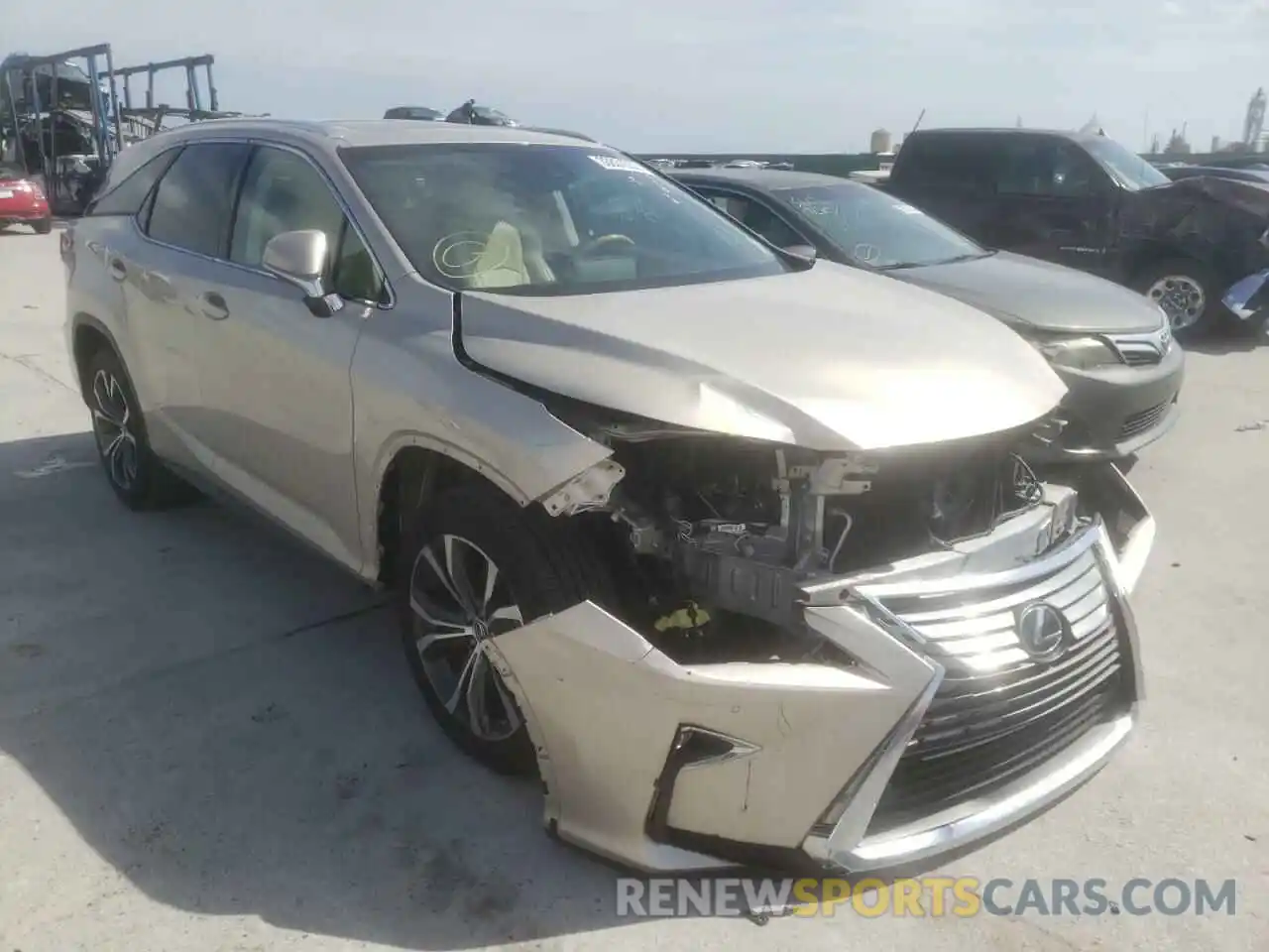 1 Photograph of a damaged car JTJGZKCA4K2011124 LEXUS RX350 2019