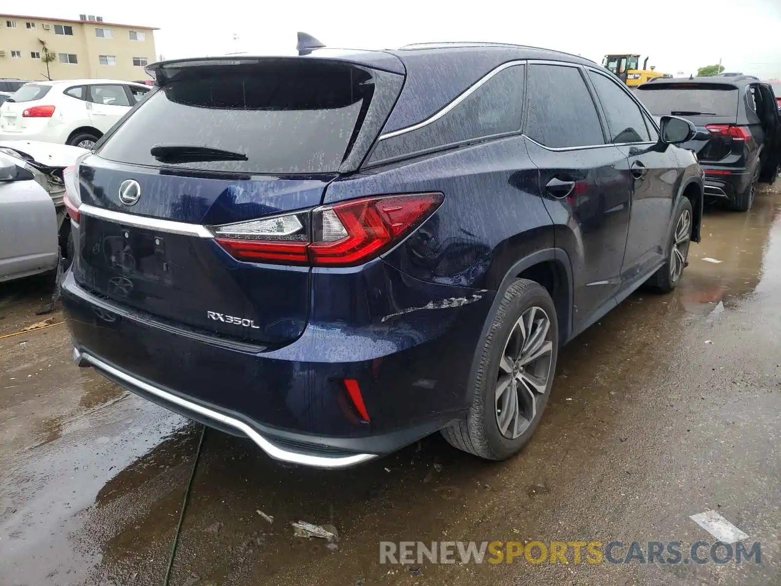 4 Фотография поврежденного автомобиля JTJGZKCA4K2011138 LEXUS RX350 2019