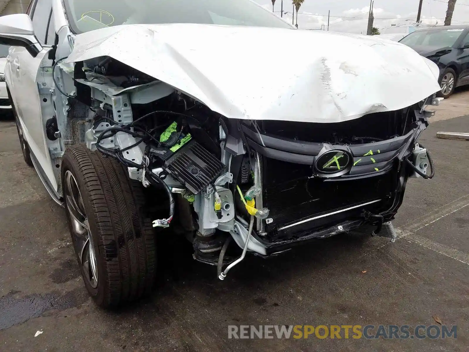 9 Фотография поврежденного автомобиля JTJGZKCA4K2012306 LEXUS RX350 2019