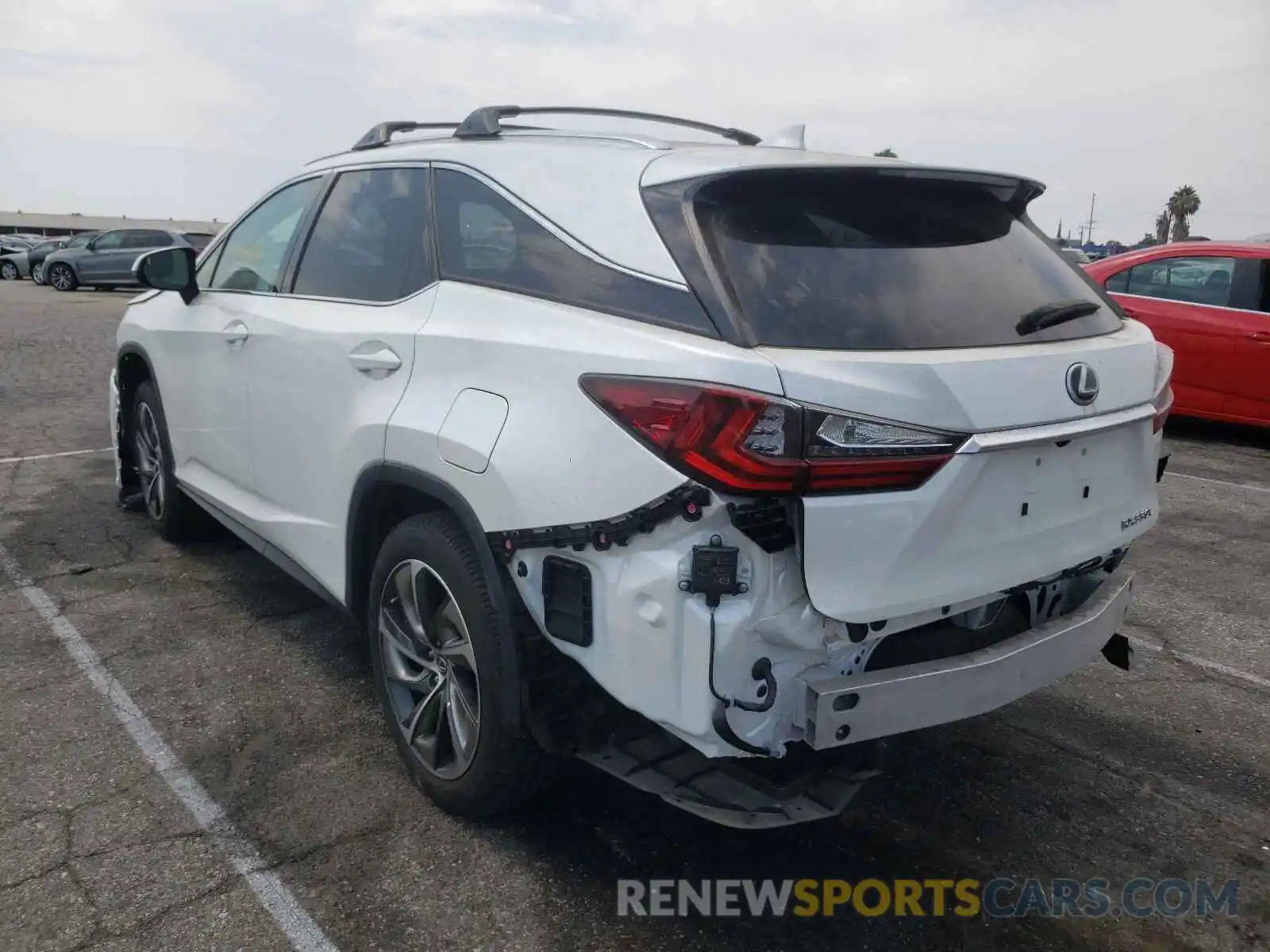 3 Фотография поврежденного автомобиля JTJGZKCA5K2012492 LEXUS RX350 2019